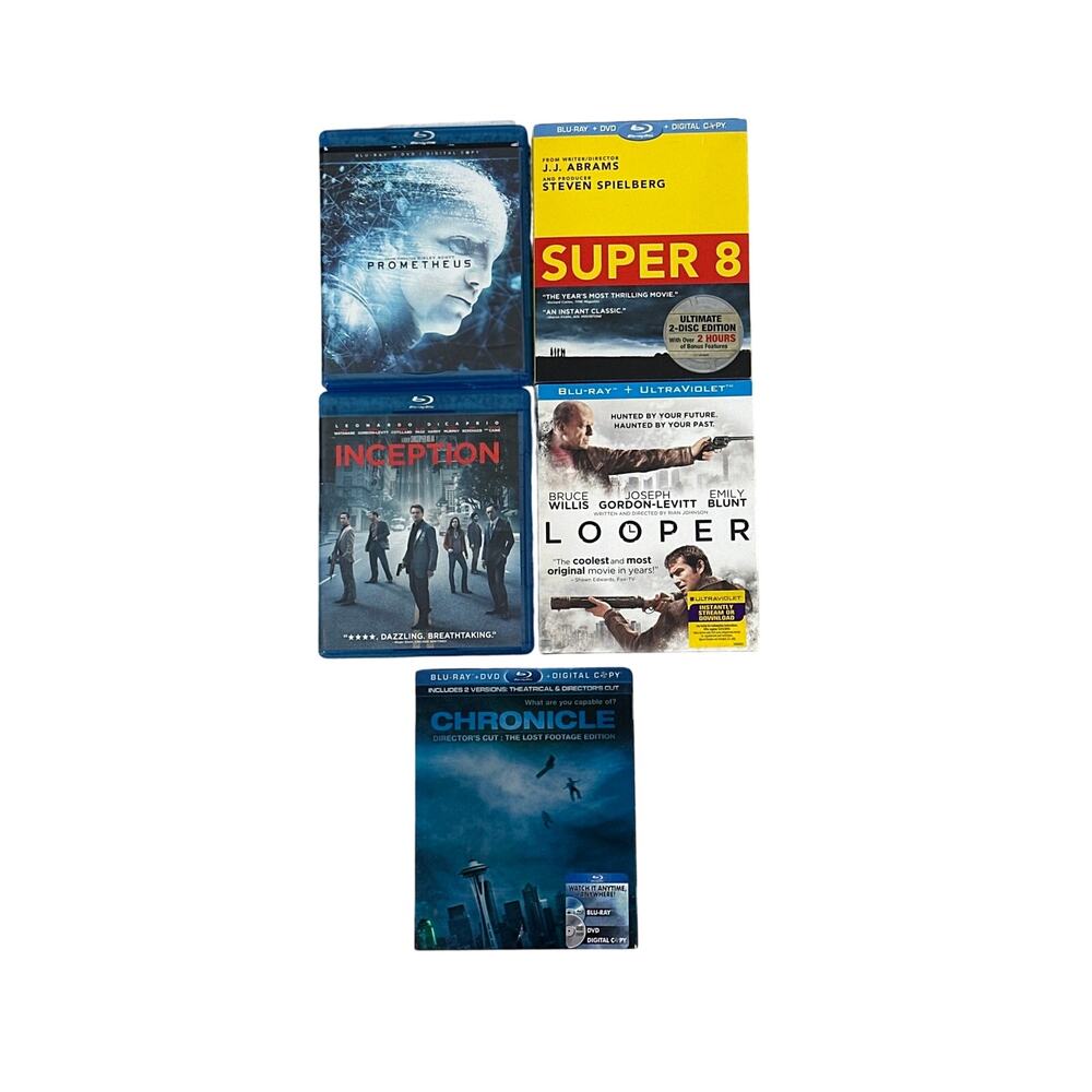 Sci-Fi Mind Bender Blu-ray DVD movie lot (5)